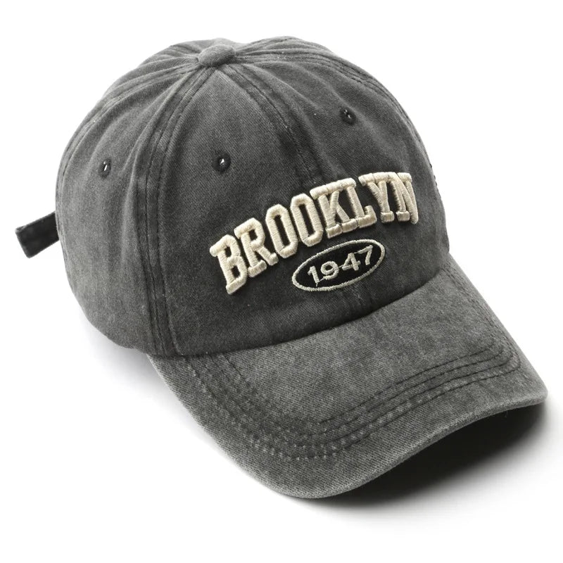 BrooklynCap™ – Boné Retrô Bordado
