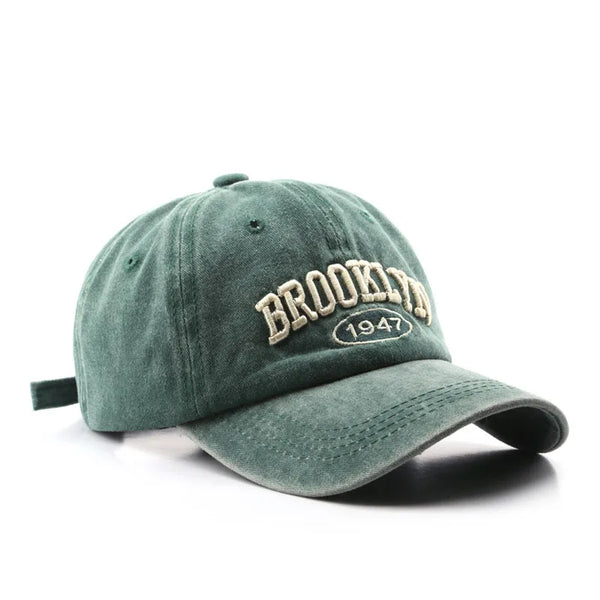 BrooklynCap™ – Boné Retrô Bordado