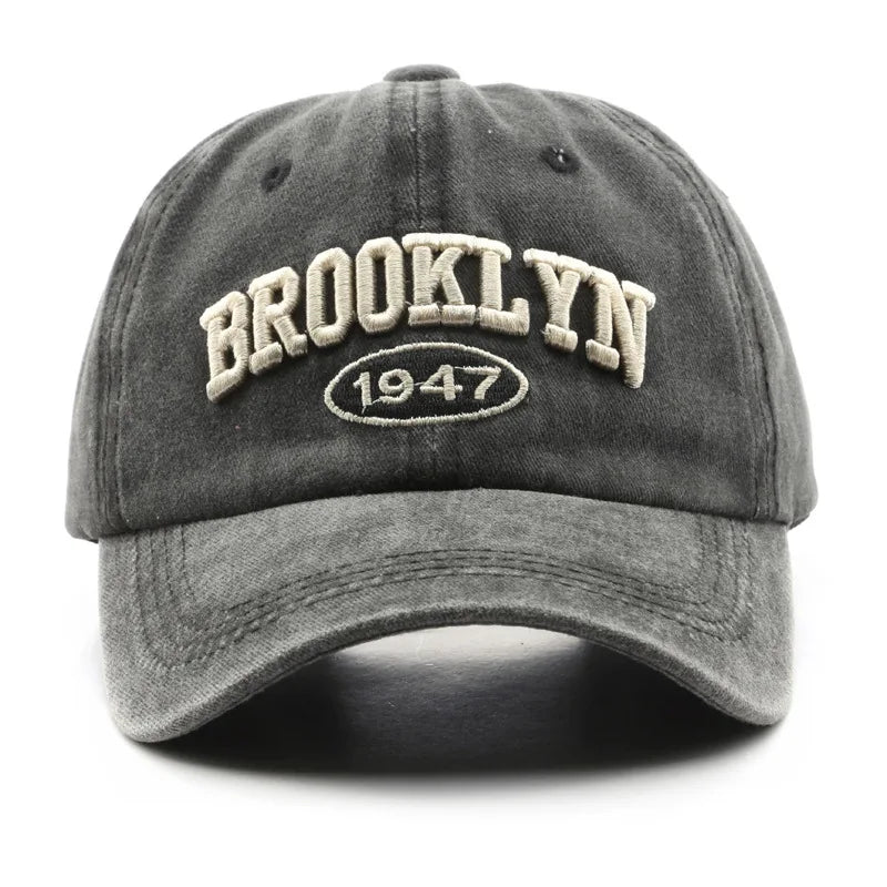 BrooklynCap™ – Boné Retrô Bordado