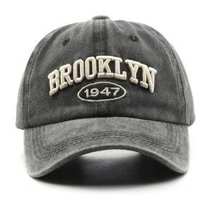 BrooklynCap™ – Boné Retrô Bordado