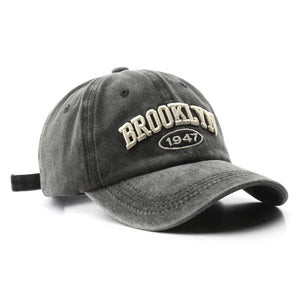 BrooklynCap™ – Boné Retrô Bordado
