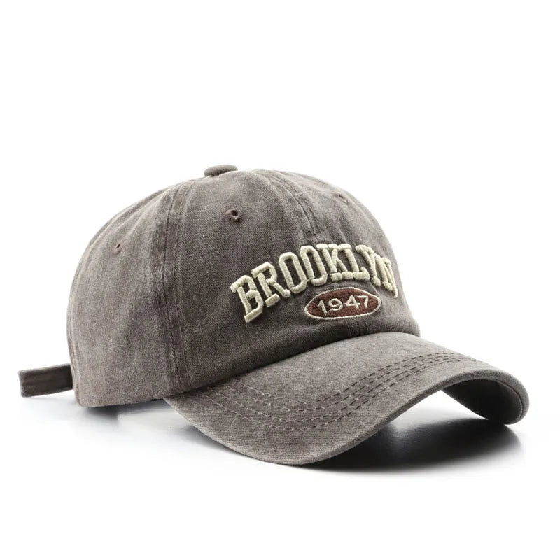 BrooklynCap™ – Boné Retrô Bordado