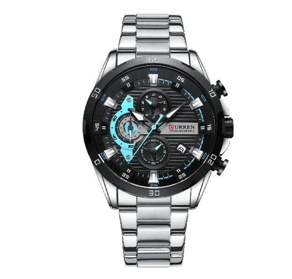 SteelForce™ – Relógio Masculino Executive