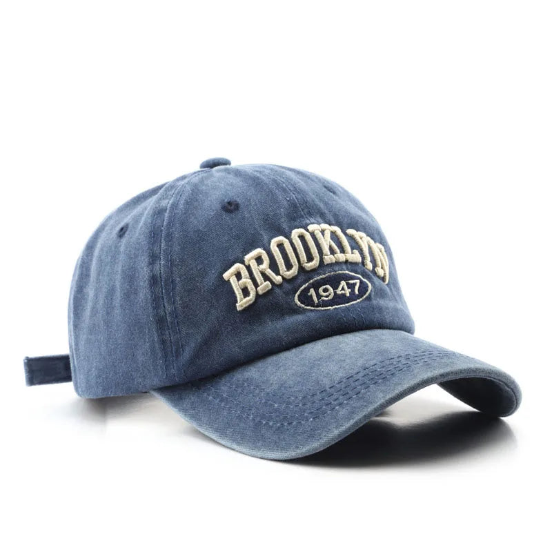 BrooklynCap™ – Boné Retrô Bordado