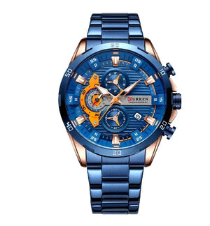 SteelForce™ – Relógio Masculino Executive