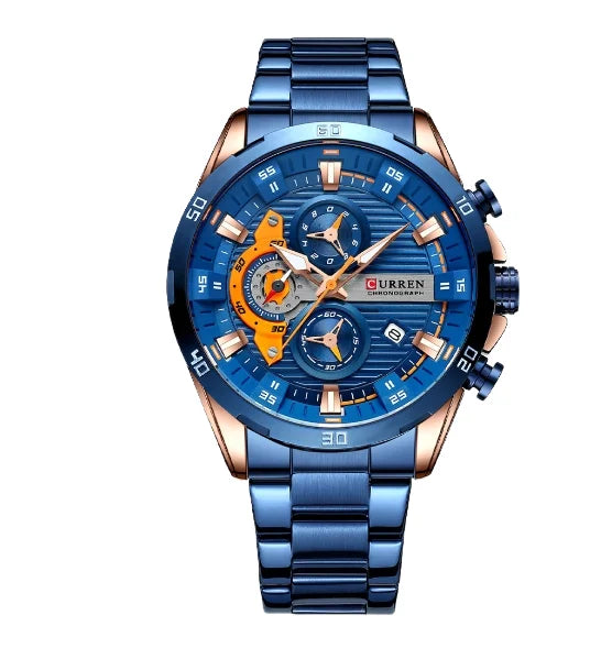 SteelForce™ – Relógio Masculino Executive